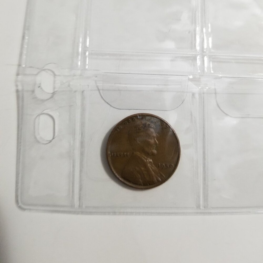 The 1950 (no-mint) Wheat Head Penny (One 1950 no-mint)